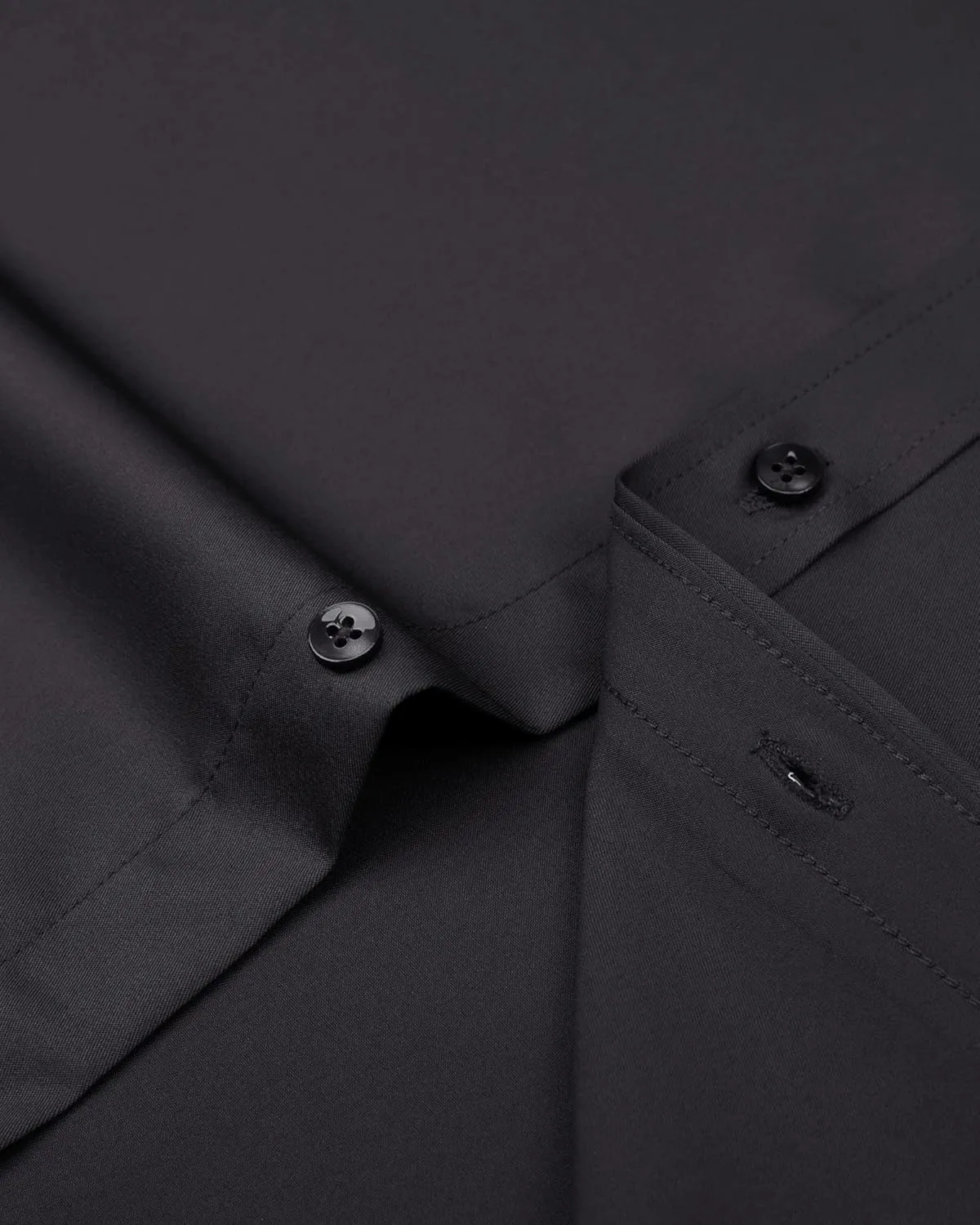 Alimens & Gentle Men's Dress Shirts Long Sleeve Wrinkle-Free Stretch Shirts Solid Formal Button Down Shirt with Pocket