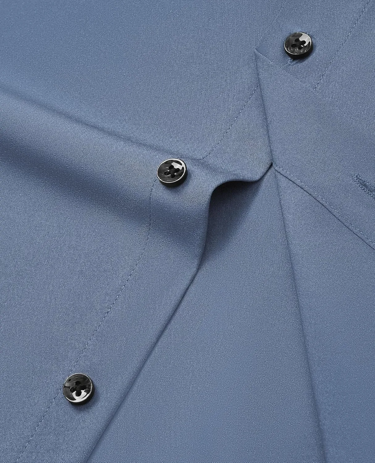 Alimens & Gentle Mens Dress Shirts Stretch Long Sleeve Formal Business Wedding Button Down Shirt Wrinkle Free