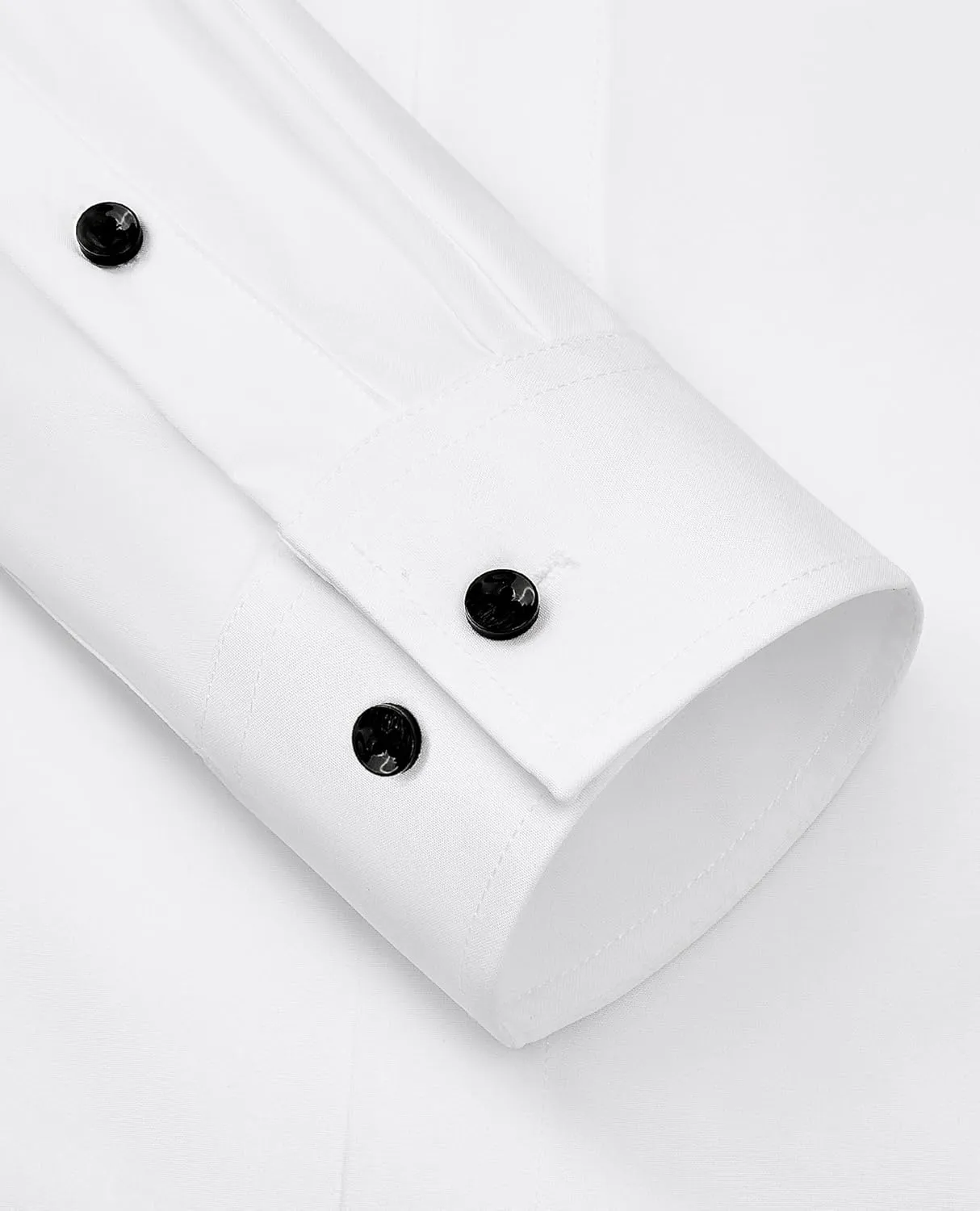 Alimens & Gentle Mens Dress Shirts Stretch Long Sleeve Formal Business Wedding Button Down Shirt Wrinkle Free
