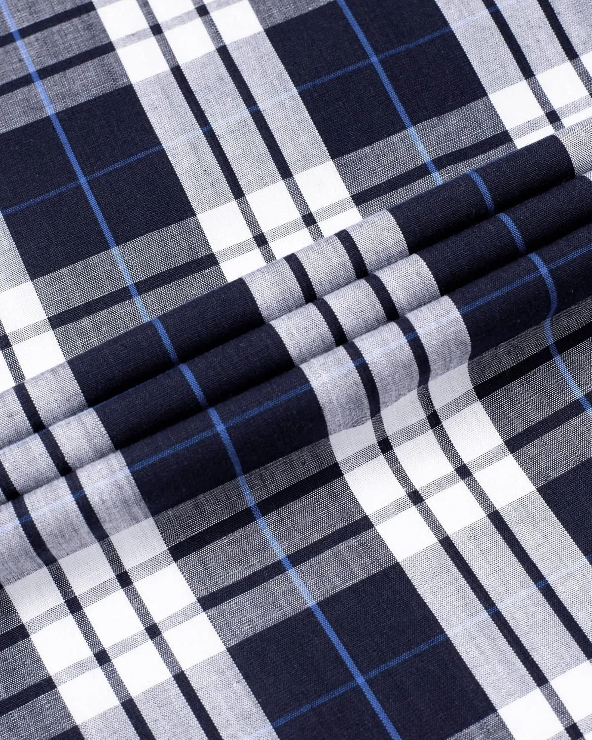 Alimens & Gentle Men's Plaid Button Down Shirts Cotton Long Sleeve Dress Shirts Regular Fit Gingham Shirts