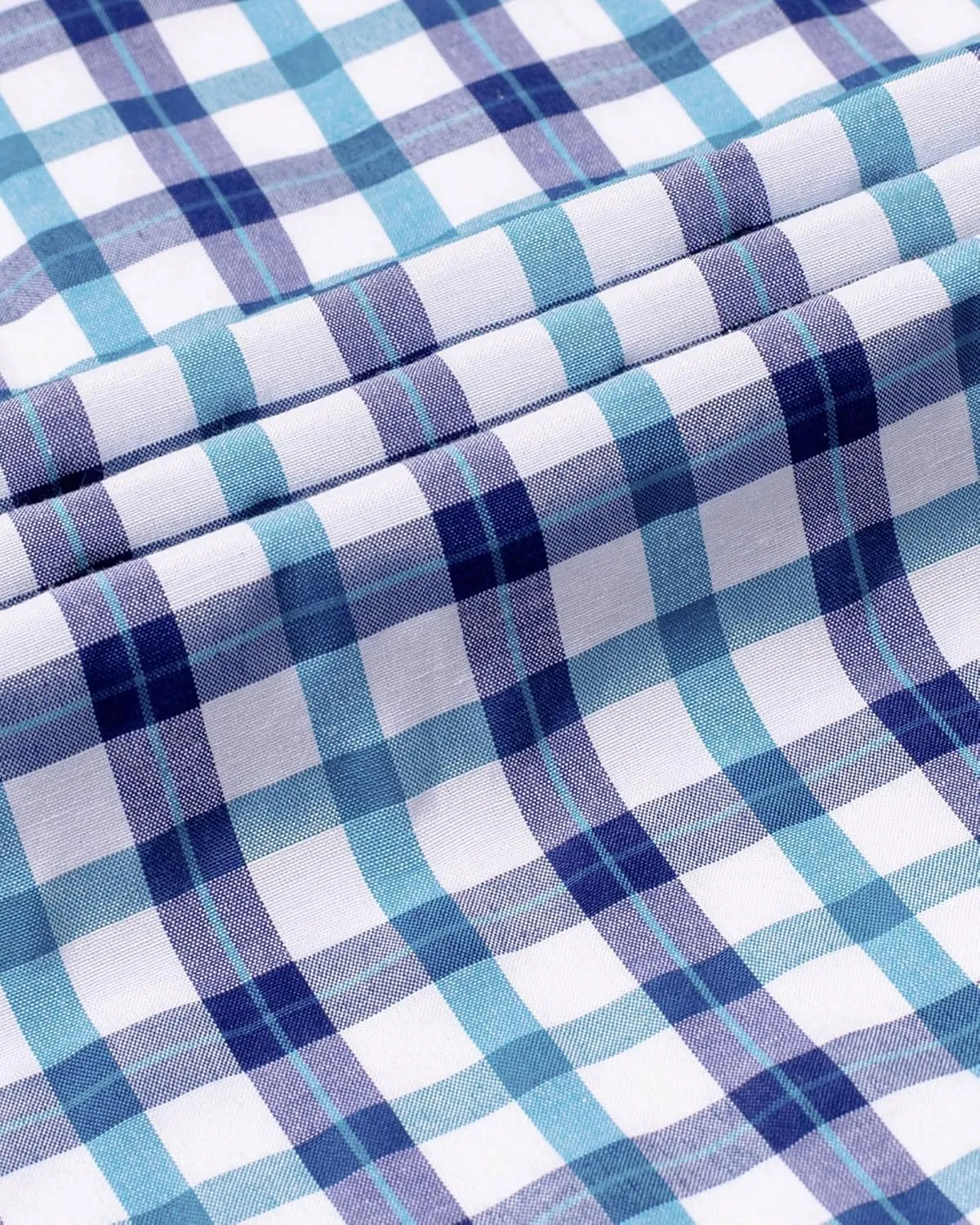Alimens & Gentle Men's Plaid Button Down Shirts Cotton Long Sleeve Dress Shirts Regular Fit Gingham Shirts