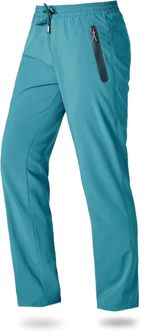 Boladeci Men's Joggers Lightweight Quick Dry Casual Athletic Hiking Pants Sweatpants with Pockets Elastic Waist