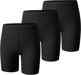 BOOPH Girls Volleyball Bike Shorts Toddler Kids Athletic Cartwheel Dance Compression Shorts 3 Pack