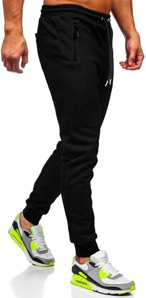 BUXKR Mens Casual Joggers Sweatpants for Jogging,Running or Athletic Activities