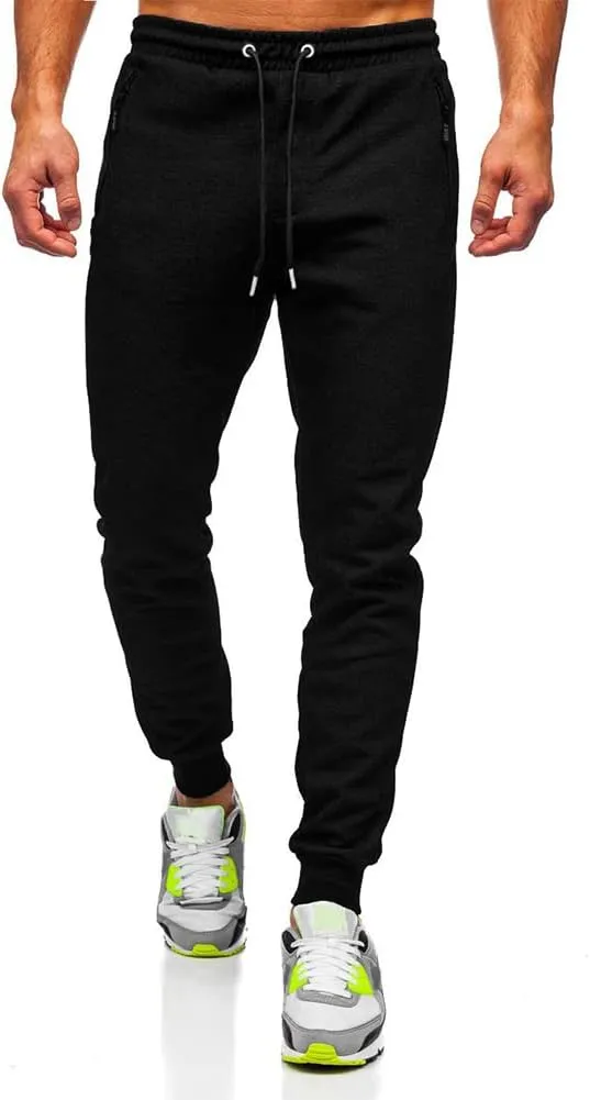 BUXKR Mens Casual Joggers Sweatpants for Jogging,Running or Athletic Activities