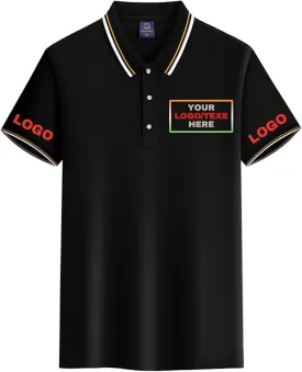 Custom Polo Shirt for Men Women Design Your Own Personalized Golf Tee Work Shirt