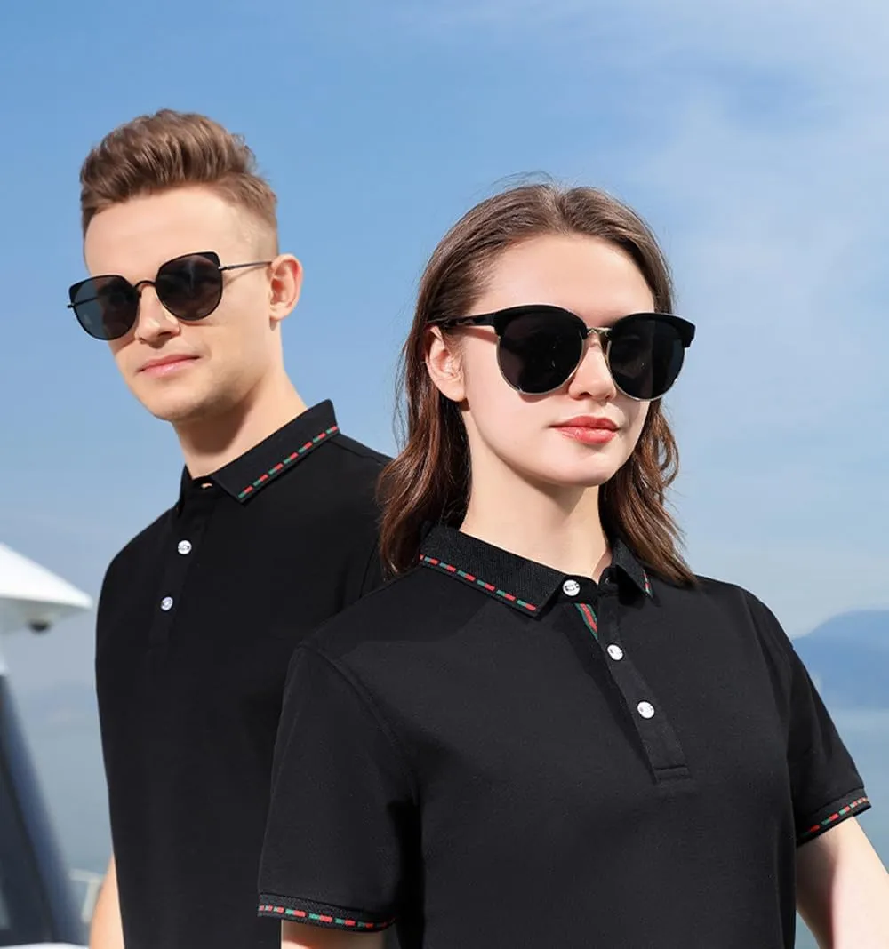 Custom Polo Shirt for Men Women Design Your Own Personalized Golf Tee Work Shirt