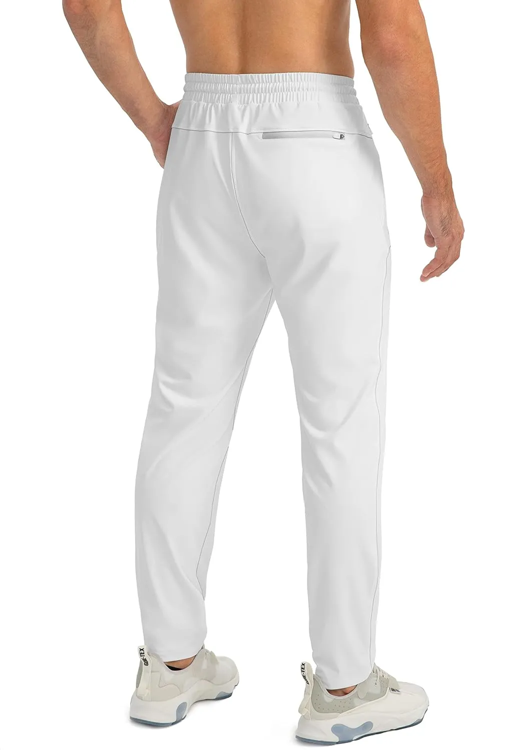 G Gradual Men's Sweatpants with Zipper Pockets Tapered Joggers for Men Athletic Pants for Workout, Jogging, Running