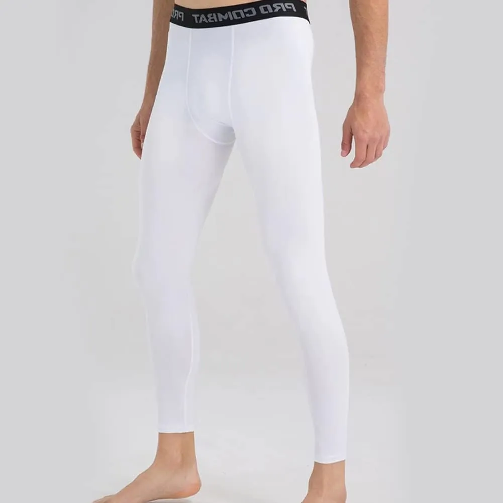 HYCOPROT Men's Compression Pants Athletic Tight,Leggings Base Layer Bottoms for Running Workout Sports Yoga Basketball