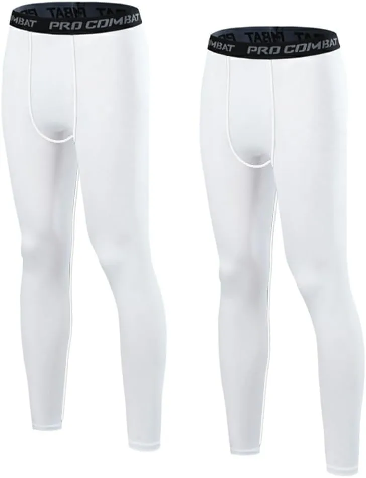 HYCOPROT Men's Compression Pants Athletic Tight,Leggings Base Layer Bottoms for Running Workout Sports Yoga Basketball
