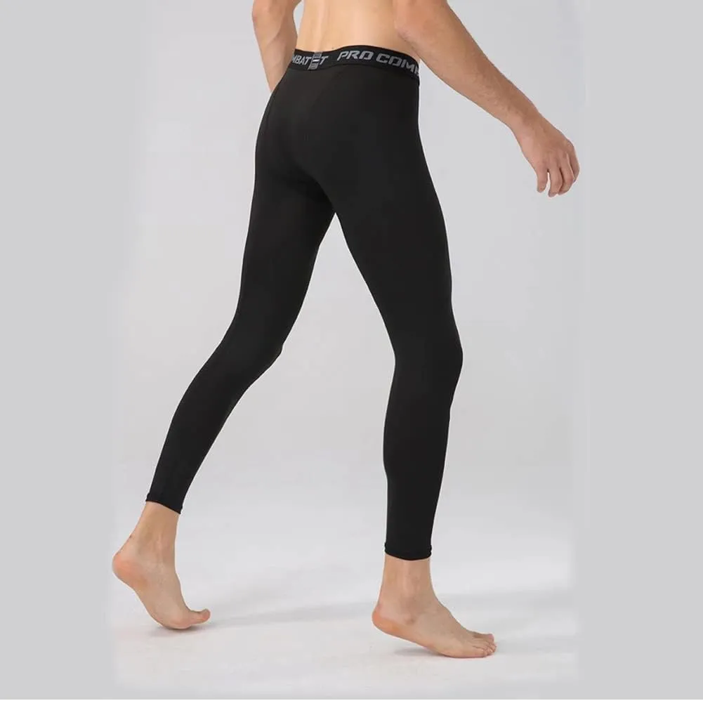 HYCOPROT Men's Compression Pants Athletic Tight,Leggings Base Layer Bottoms for Running Workout Sports Yoga Basketball