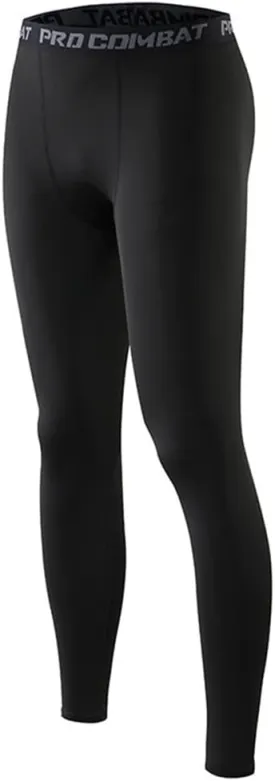 HYCOPROT Men's Compression Pants Athletic Tight,Leggings Base Layer Bottoms for Running Workout Sports Yoga Basketball