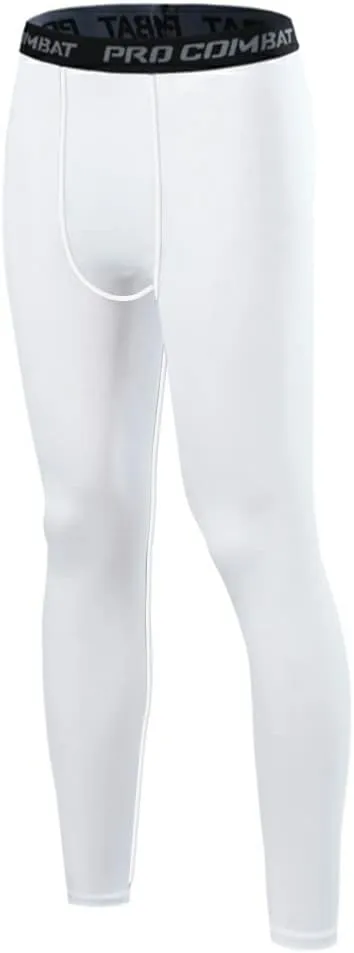 HYCOPROT Men's Compression Pants Athletic Tight,Leggings Base Layer Bottoms for Running Workout Sports Yoga Basketball