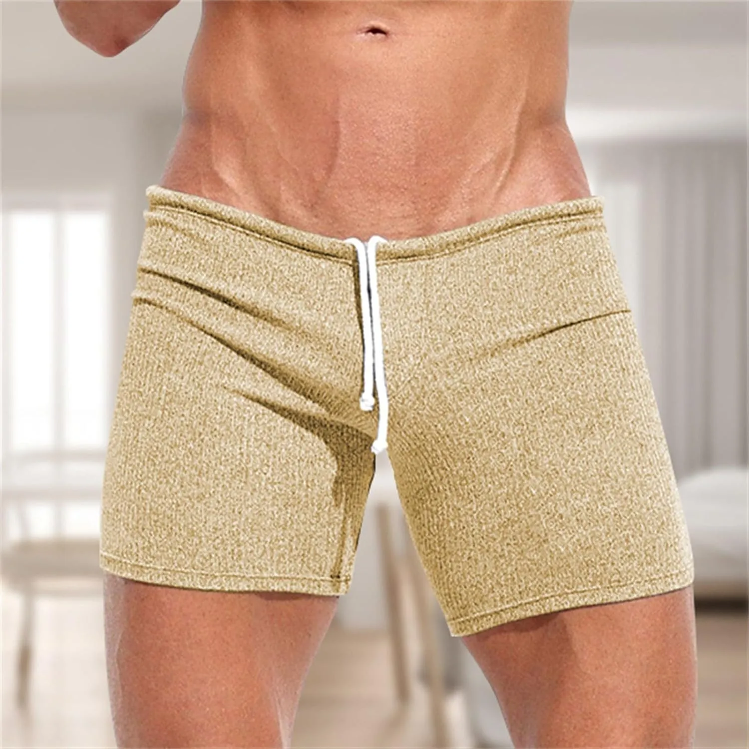 Mens Athletic Shorts with Liner Men's 2 in 1 Running Shorts Quick Drying Gym Athletic Workout Short Pants