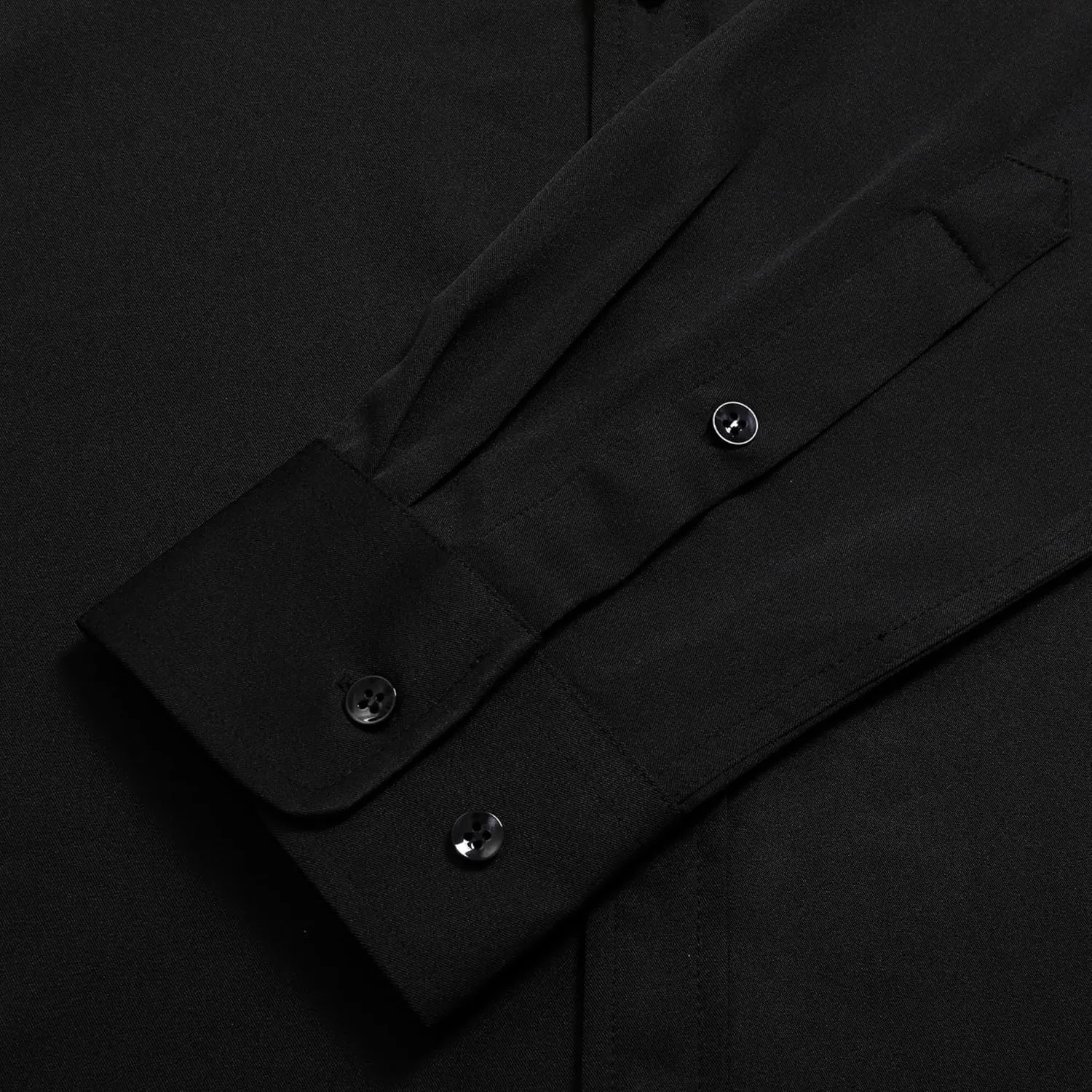 Men's Dress Shirts Stretch Wrinkle Free Formal Long Sleeve Shirts Business Casual Button Down Shirt