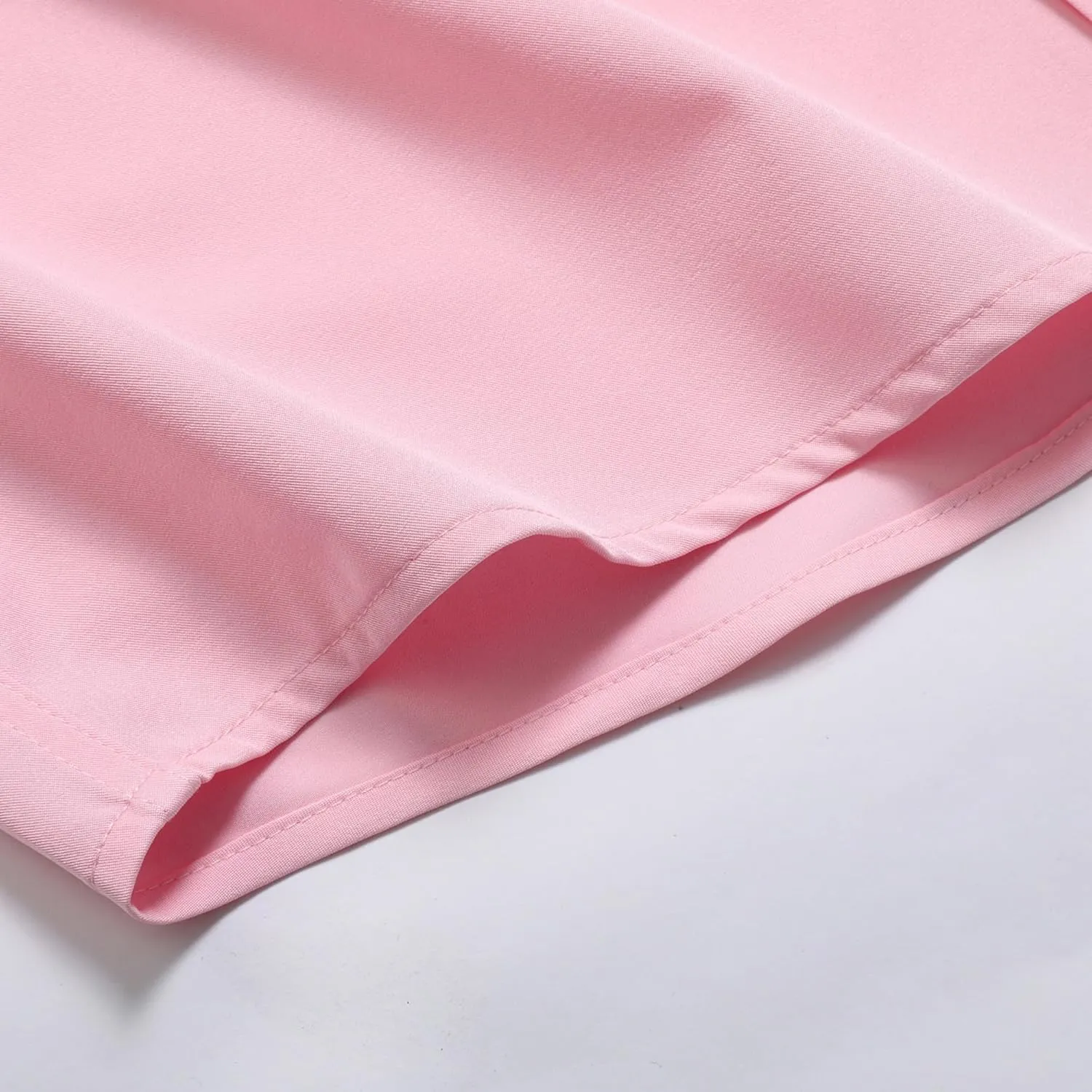 Men's Dress Shirts Stretch Wrinkle Free Formal Long Sleeve Shirts Business Casual Button Down Shirt