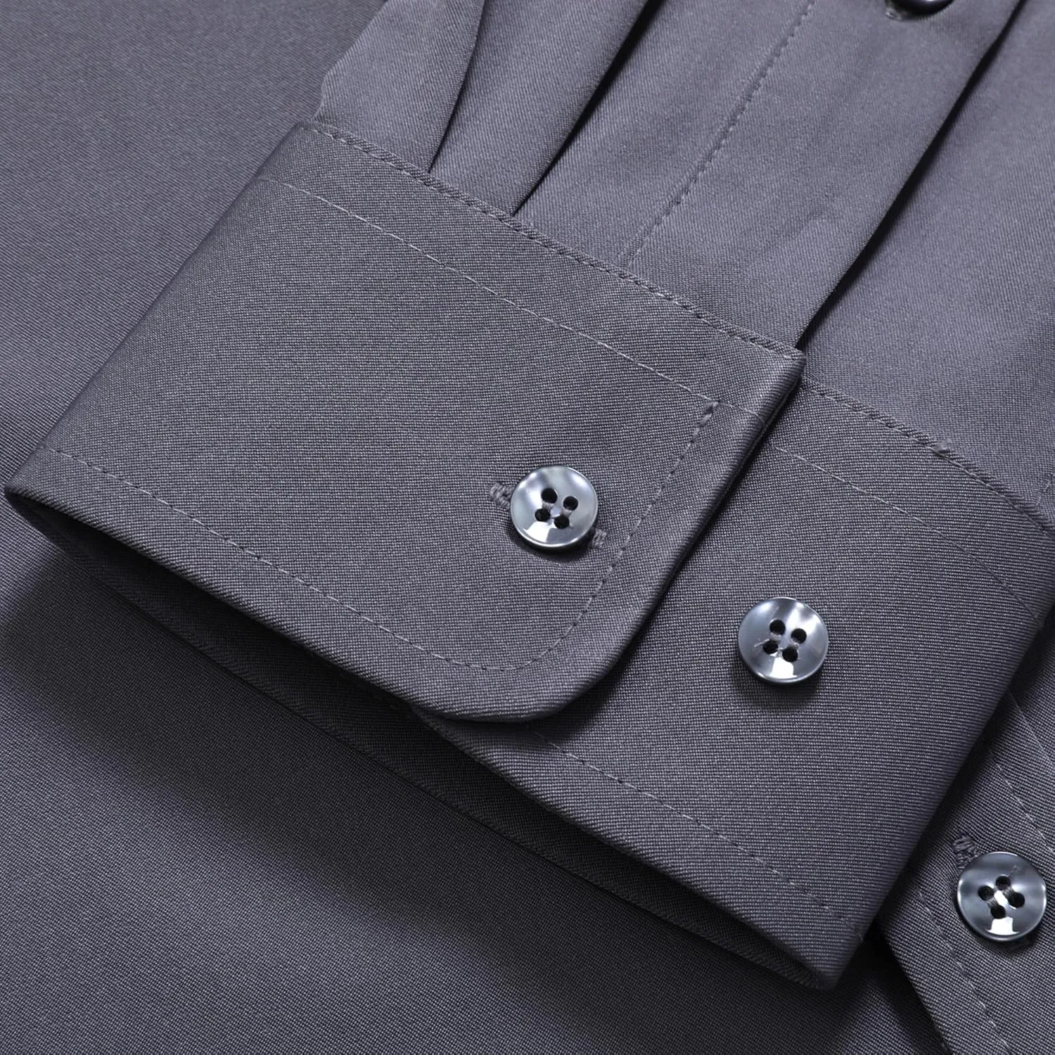Men's Dress Shirts Stretch Wrinkle Free Formal Long Sleeve Shirts Business Casual Button Down Shirt