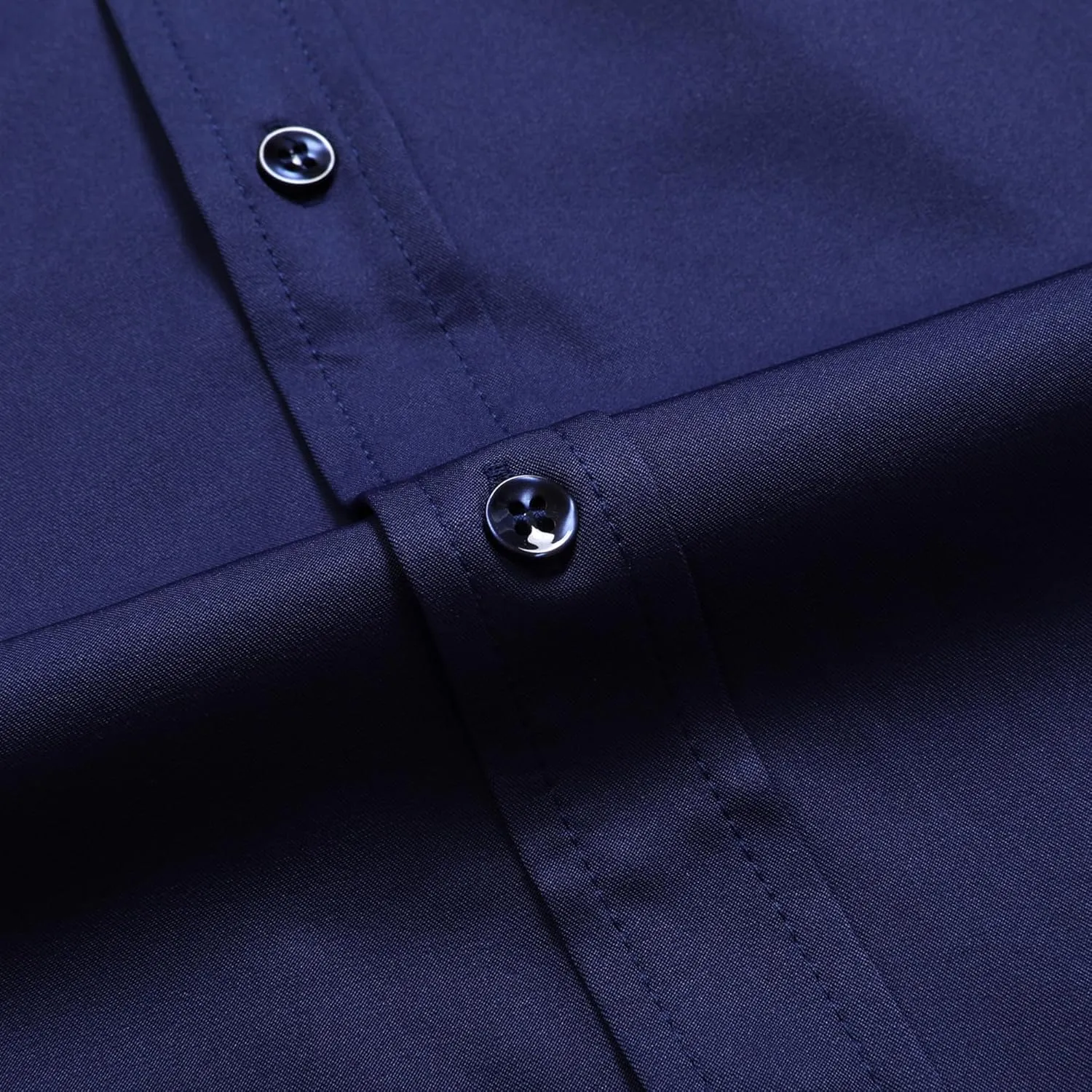 Men's Dress Shirts Stretch Wrinkle Free Formal Long Sleeve Shirts Business Casual Button Down Shirt