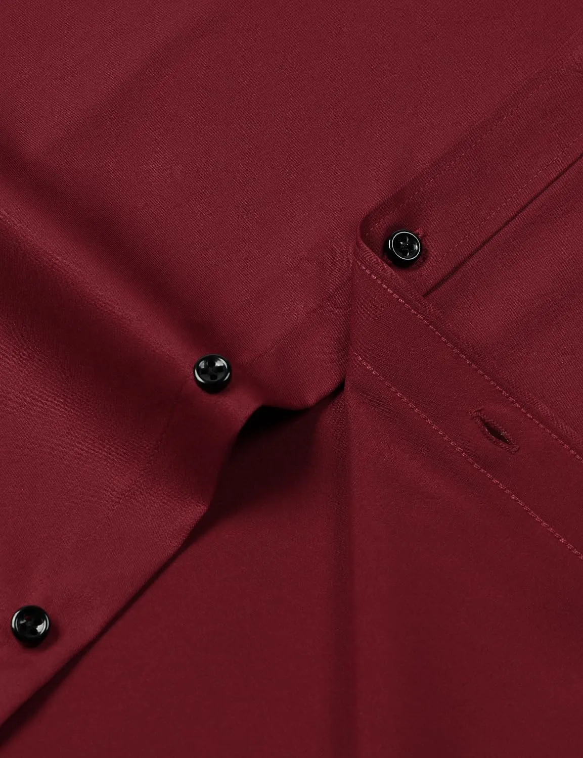 Men's Stretch Wrinkle Free Dress Shirts Formal Wedding Prom Short Sleeve Slim Fit Button Down Shirt