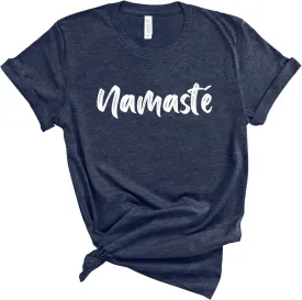 Namaste Shirt. Yoga Top. Super Soft and Comfy Unisex T-Shirt. Yoga Shirt.