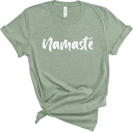 Namaste Shirt. Yoga Top. Super Soft and Comfy Unisex T-Shirt. Yoga Shirt.