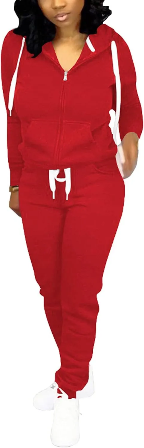 Nimsruc Jogging Suits for Women 2 Piece Casual