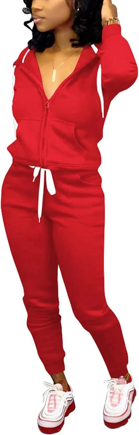 Nimsruc Jogging Suits for Women 2 Piece Casual