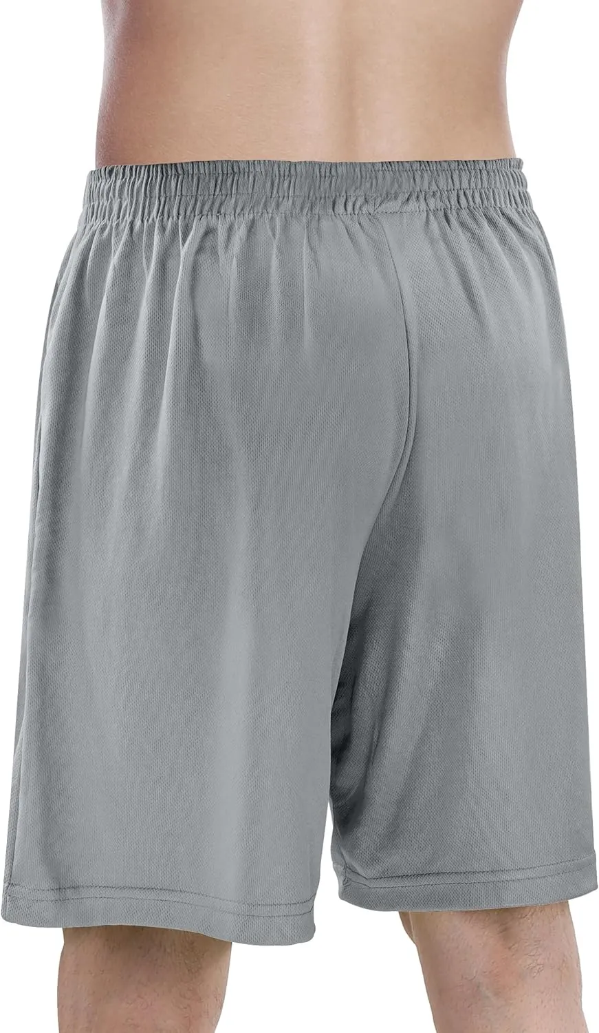 NY Threads Men's Athletic Shorts Quick Dry Loose-Fit Lightweight Running Workout Gym Shorts with Pockets