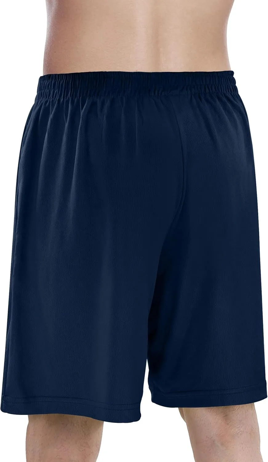 NY Threads Men's Athletic Shorts Quick Dry Loose-Fit Lightweight Running Workout Gym Shorts with Pockets