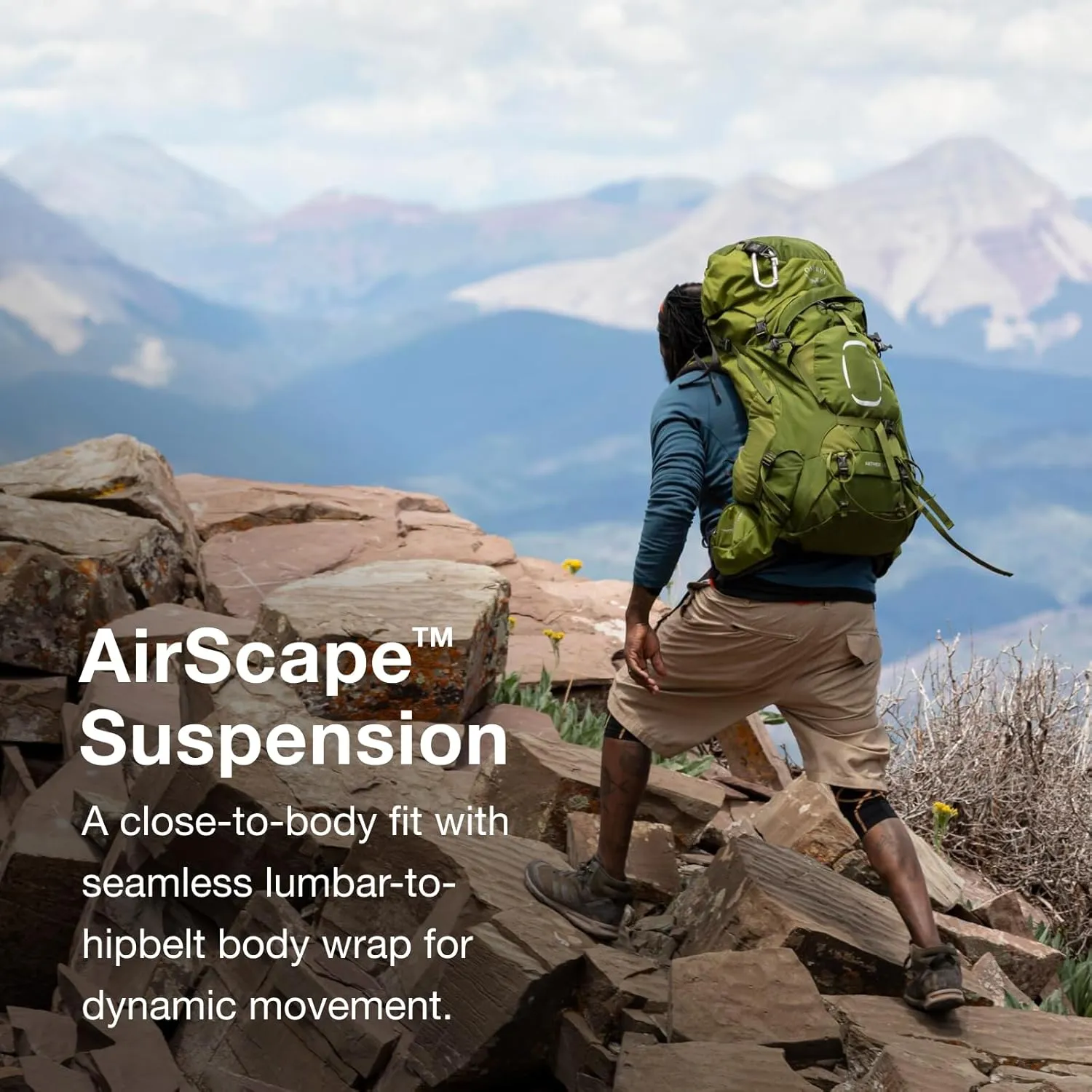 Osprey Aether 65 Men's Backpacking Backpack