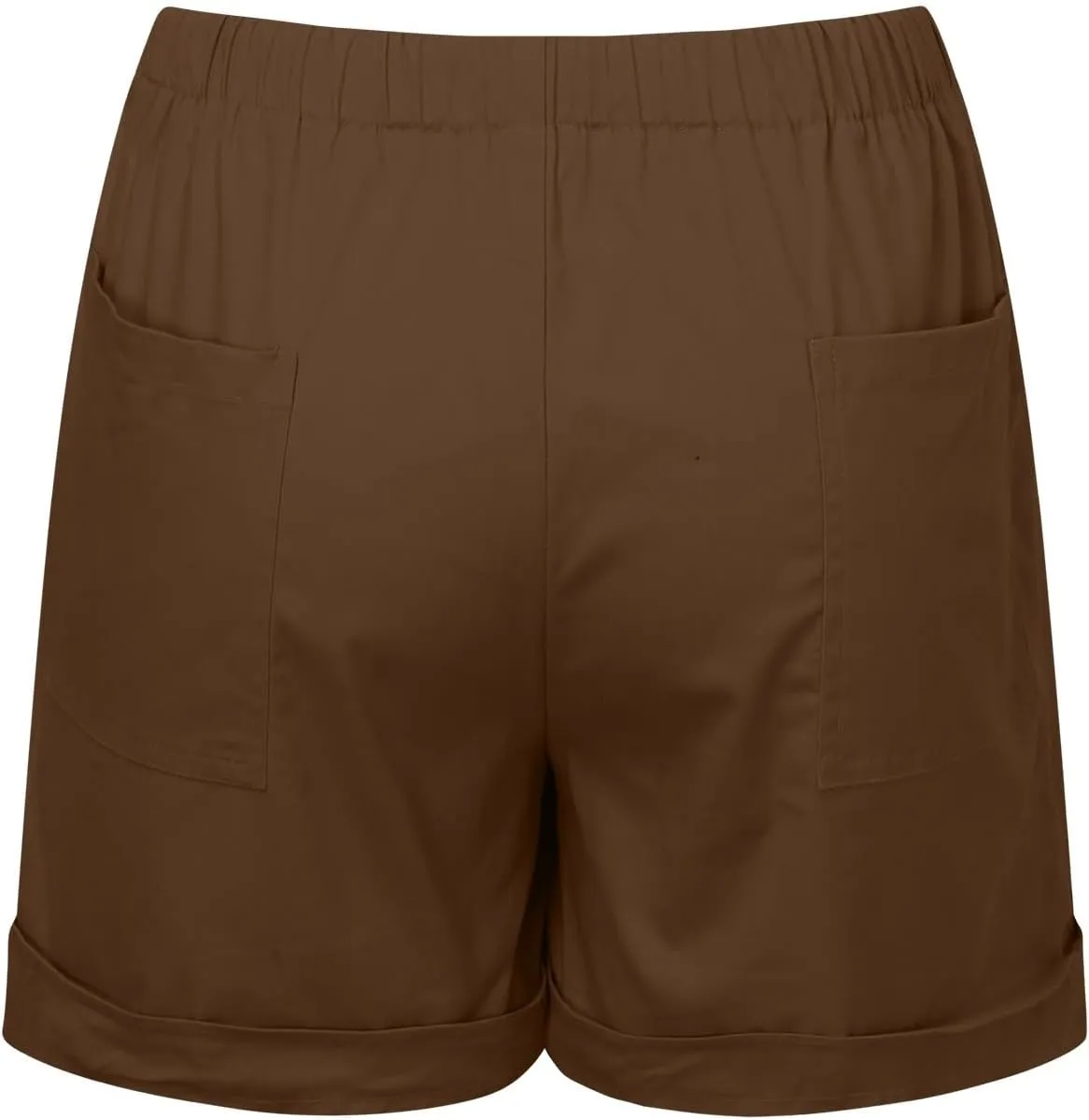 Plus Size Shorts for Women High Waisted Drawstring Cotton Lounge Shorts Pull On Short Casual Pants Summer Outfits