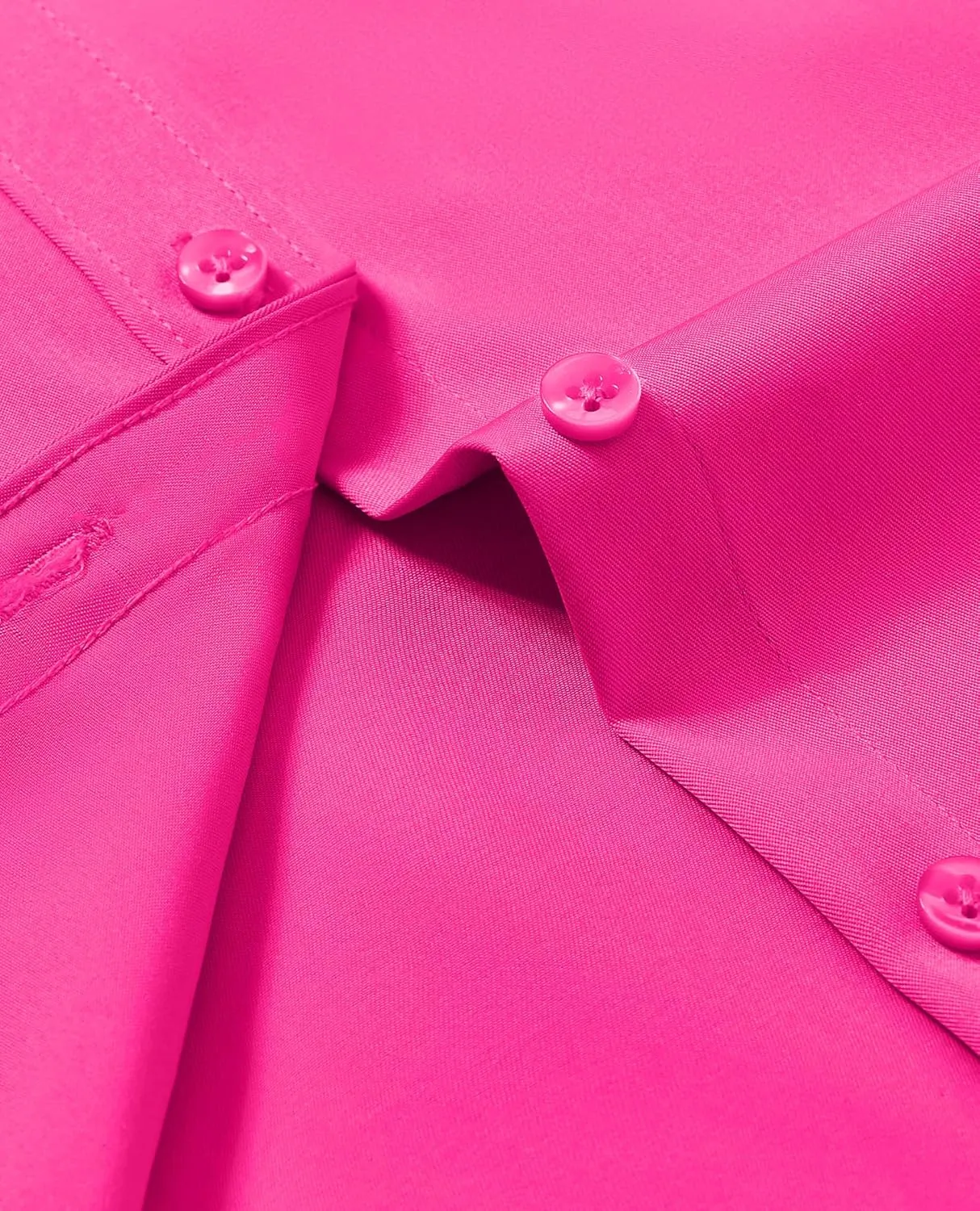 siliteelon Button Down Shirts for Women Long Sleeve Dress Shirts Wrinkle Free Collared Work Office Solid Blouses Tops