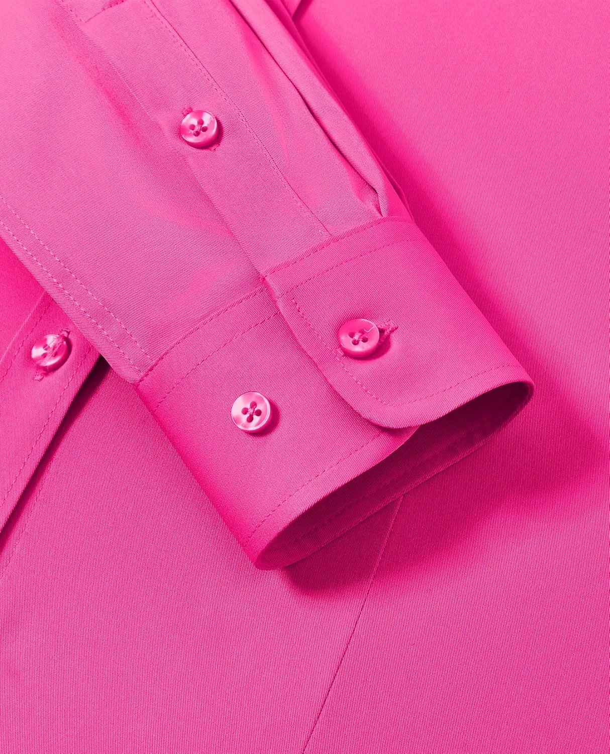 siliteelon Button Down Shirts for Women Long Sleeve Dress Shirts Wrinkle Free Collared Work Office Solid Blouses Tops