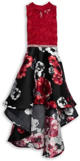 Speechless Girls' High-Low Sleeveless Party Dress