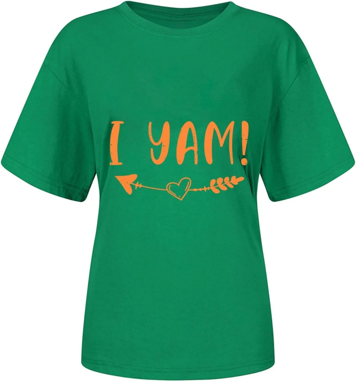 T Shirts for Women Plus Size, Womens Letter Graphic Print Tee T-Shirts Short Sleeve Tees Hide Belly Tunic Tops