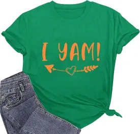 T Shirts for Women Plus Size, Womens Letter Graphic Print Tee T-Shirts Short Sleeve Tees Hide Belly Tunic Tops