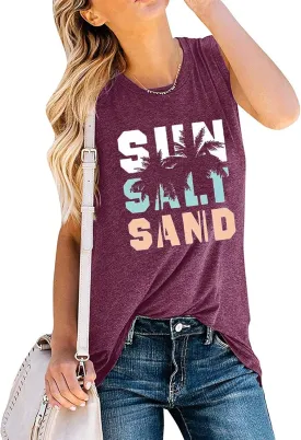 Tank Top Women Loose Fit Graphic Tees Summer Vintage Tank Tops Flowy 2025