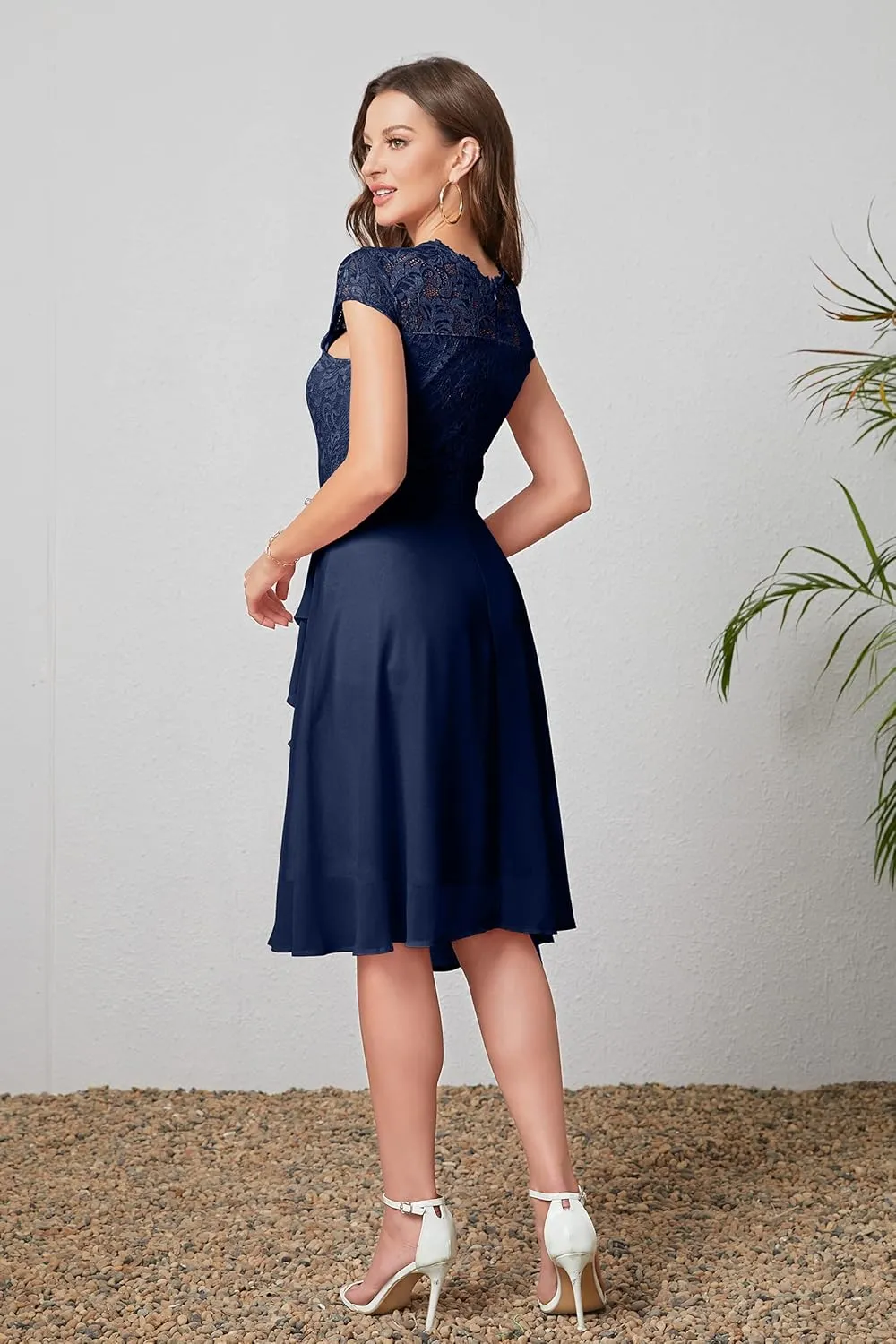 Women's Cocktail Dresses for Women Evening Party, Tea Party Dress for Women 2024 Wedding Guest Dress Prom Semi Formal Dress