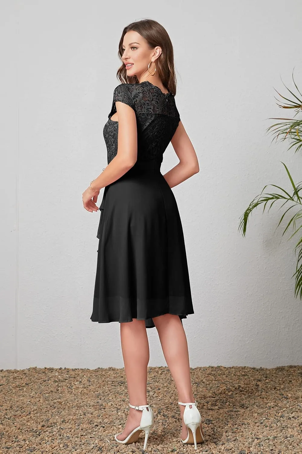 Women's Cocktail Dresses for Women Evening Party, Tea Party Dress for Women 2024 Wedding Guest Dress Prom Semi Formal Dress