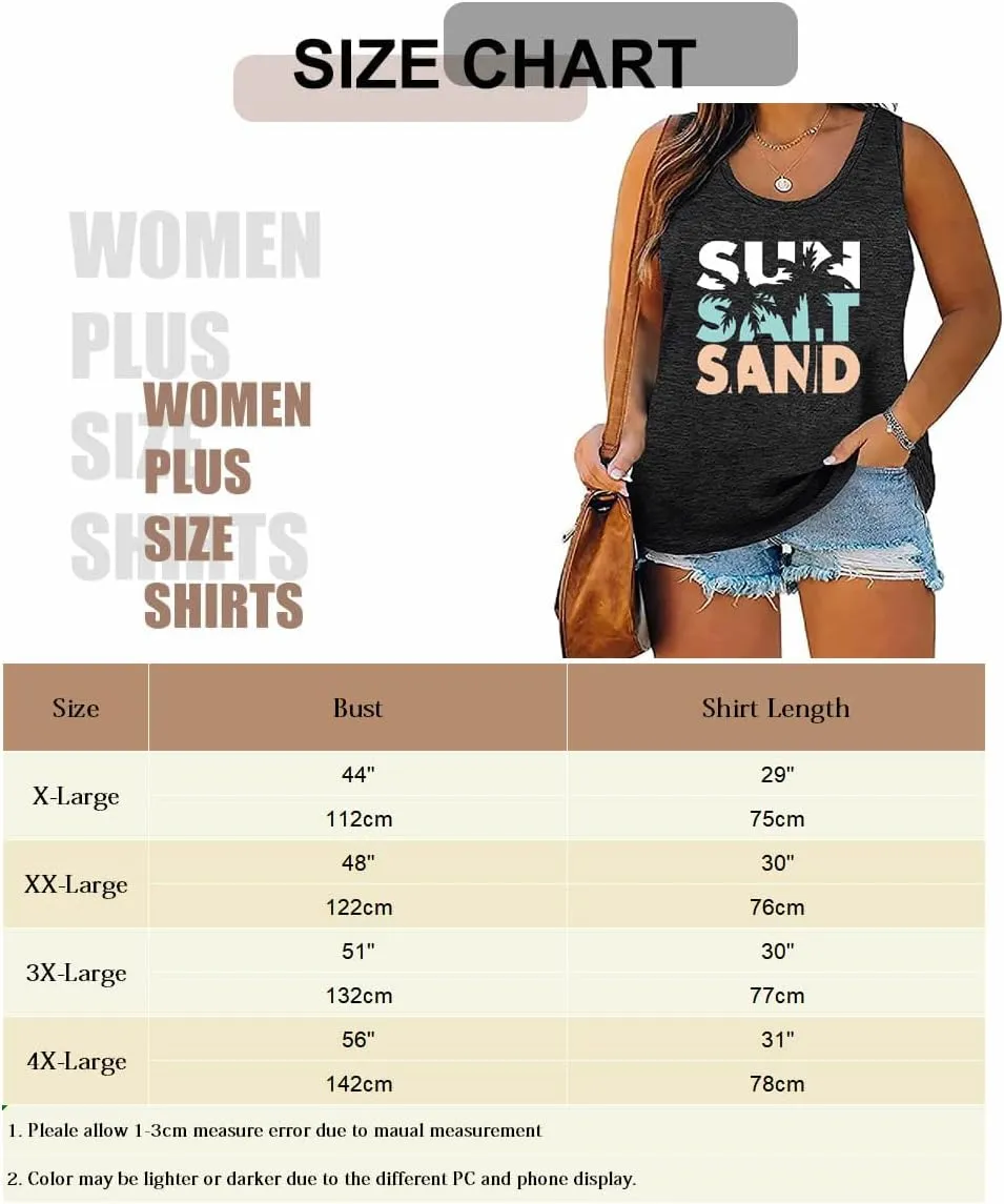 Women's Plus Size Summer Pineapple Sunglasses Tank Tops Hawaiian Graphic Printed Tees Sleeveless Vacation T Shirt Blouse Top