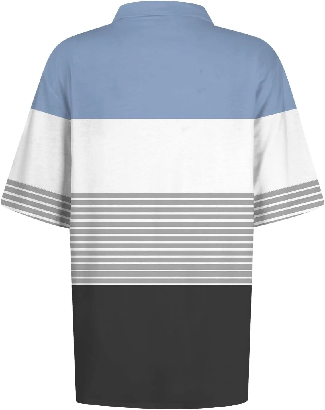 Women's Polo Shirts Short Sleeve Comfortable Breathable Wicking Shirt Solid Colour Stripe 3 Buttons Lapels Casual Tops