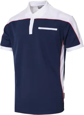 WORK IDEA Men's Polo Shirt Short Sleeve Breathable Work Shirts Golf Polo Tennis T-Shirt Tops