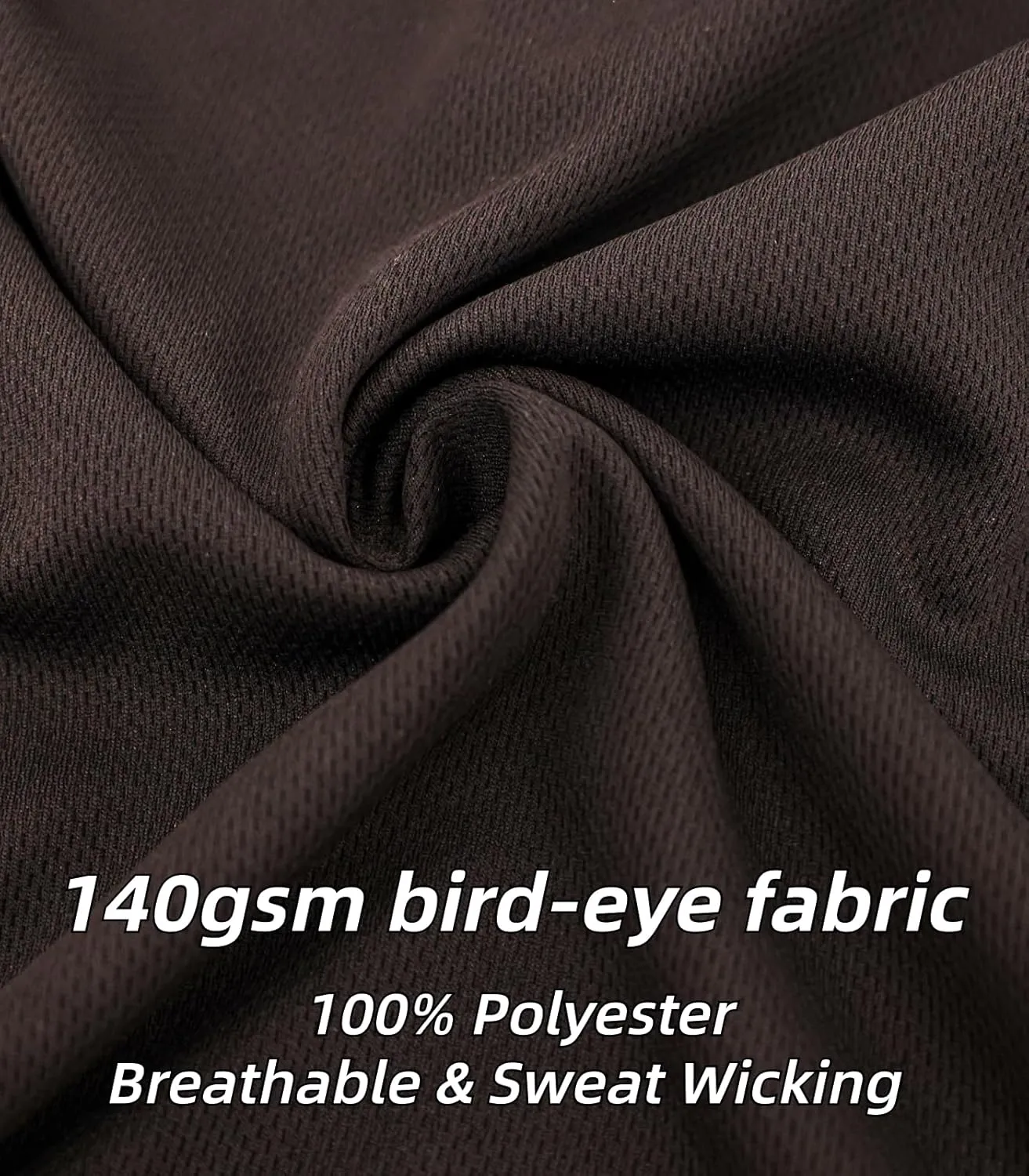 WORK IDEA Men's Polo Shirt Short Sleeve Breathable Work Shirts Golf Polo Tennis T-Shirt Tops