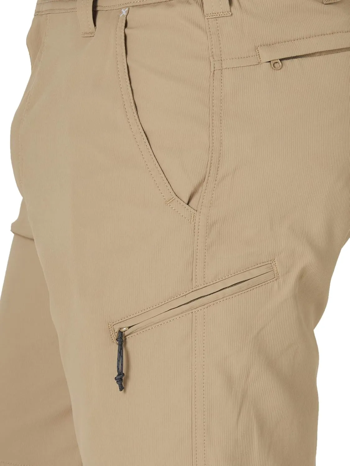 Wrangler Authentics Men's Performance Side Elastic Utility Short