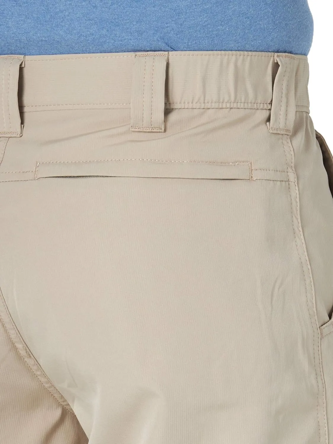 Wrangler Authentics Men's Performance Side Elastic Utility Short