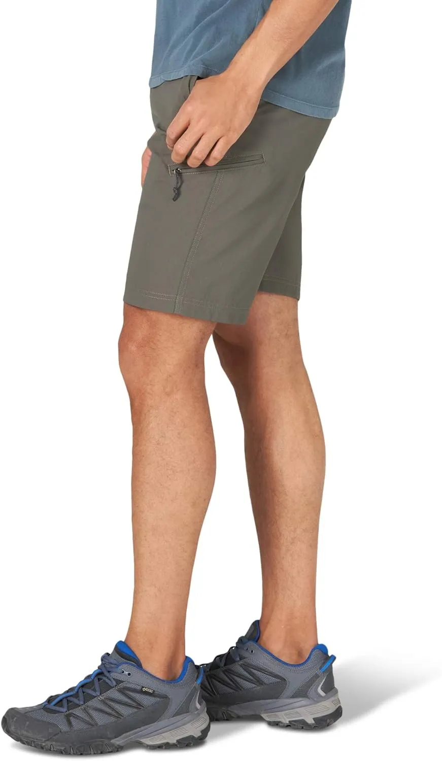 Wrangler Authentics Men's Performance Side Elastic Utility Short