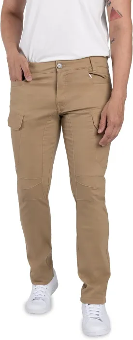 X RAY Men's Stretch Cargo Pants, Casual Flex Hiking Multi-Pocket Tactical Work Slim Fit Cargo Pants for Men