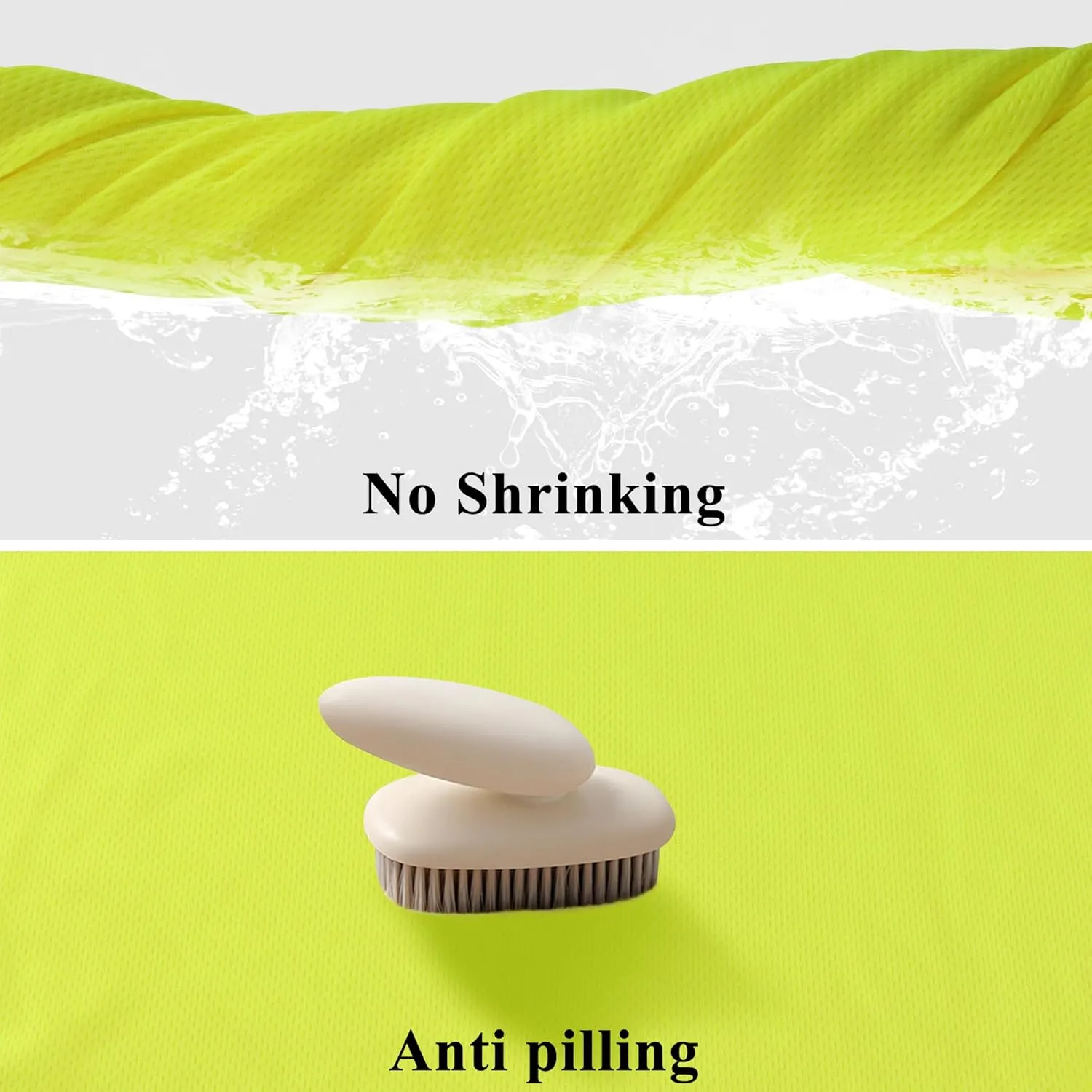 Z&Q LABOR Hi Vis Shirts Long Sleeve Reflective Polo Shirt Safety Work Shirt ANSI Class 2 for Construction Men and Women